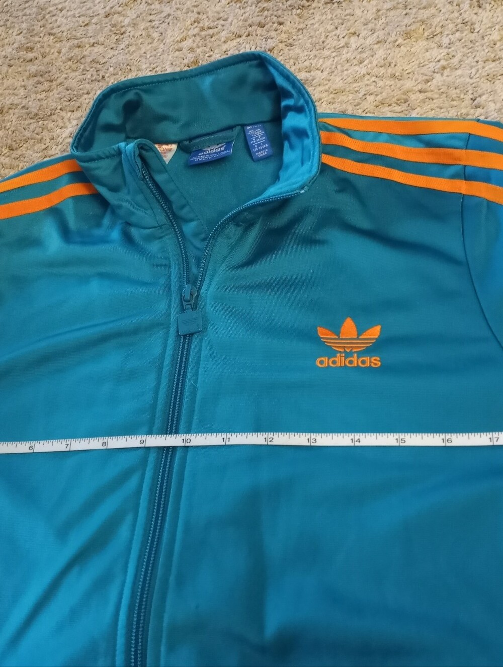 Adidas Long Sleeve Zip Up Jacket - Picture 6 of 11
